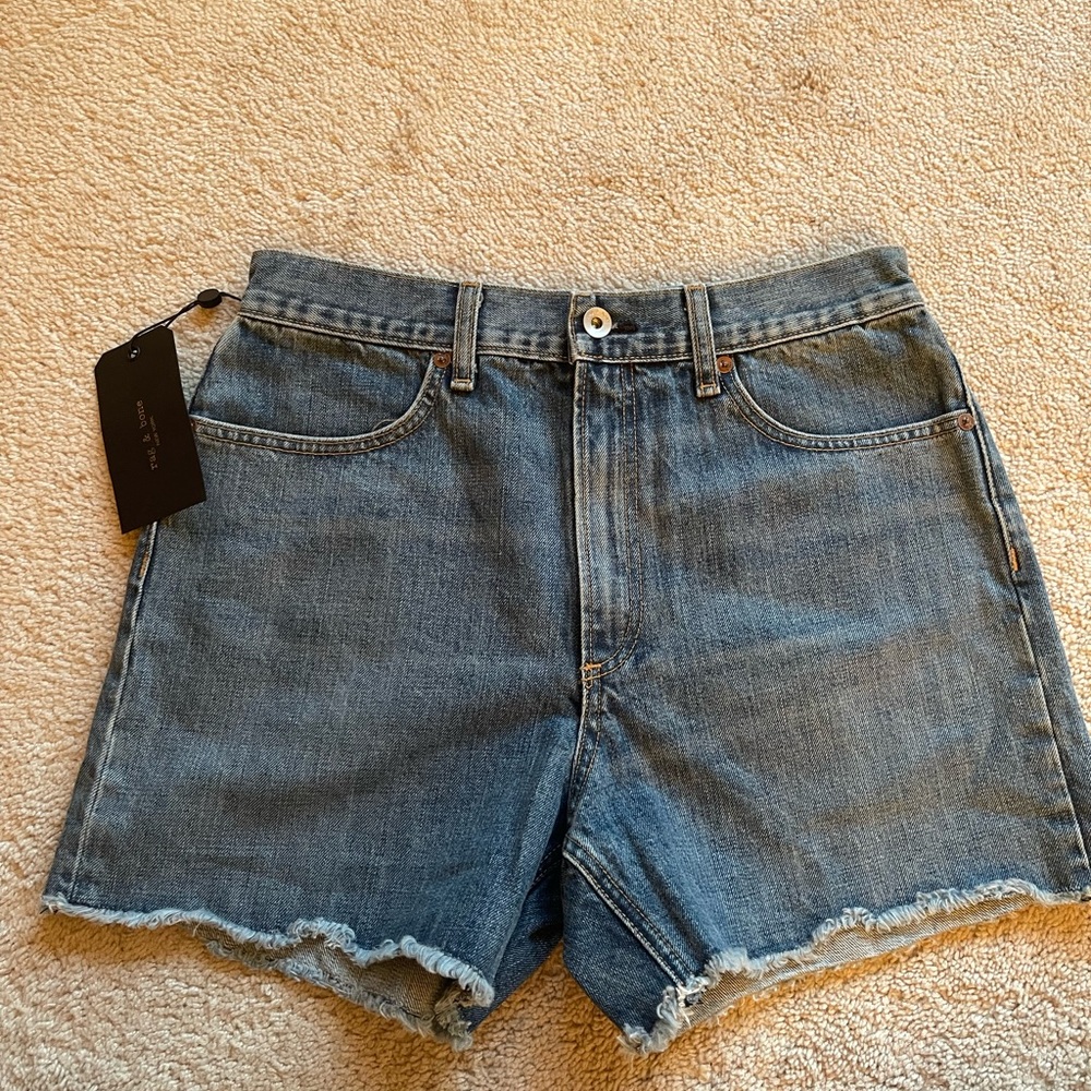 Rag & Bone Torti Denim Shorts Size 28